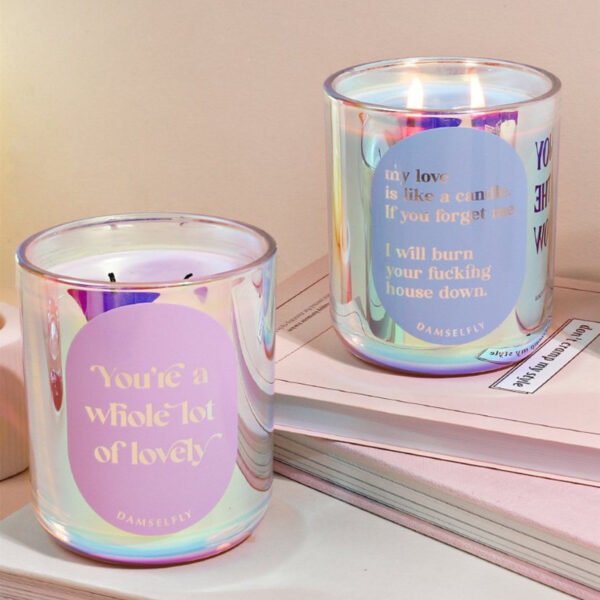 Iridescent Candle Jar - Image 2
