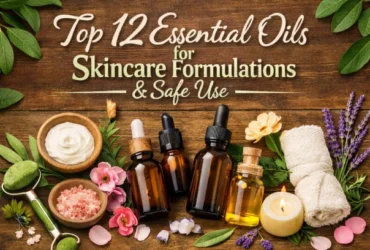 Top 12 Essential Oils for Skincare Formulations and Safe Use